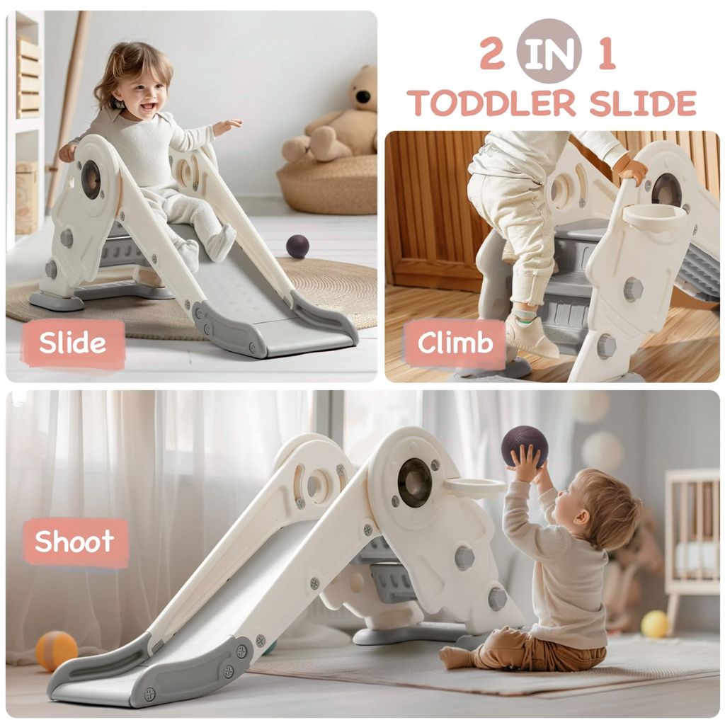 PlaySlide™ Mini – 3-in-1 Toddler Slide & Climber