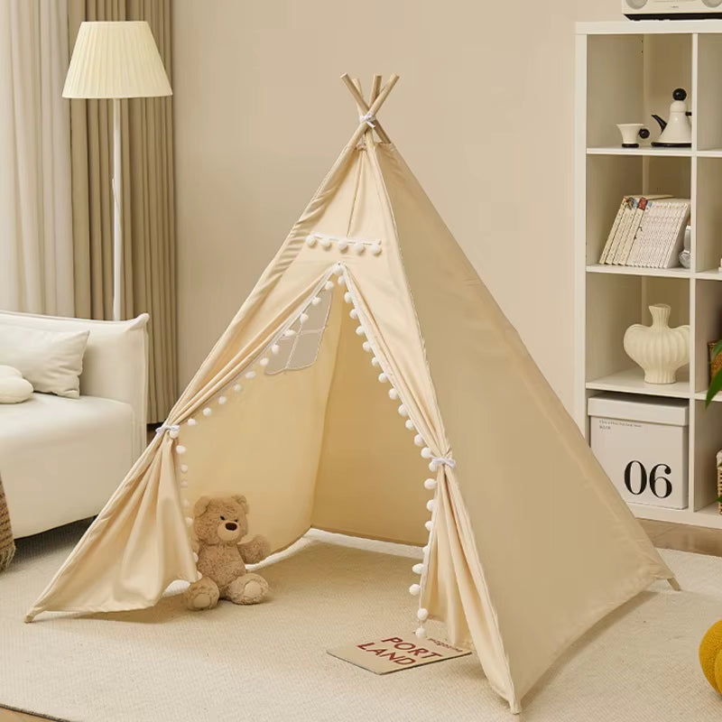 Kid Play House Wigwam for Children 1.35/1.6M Portable Children Tipi Tents Teepee Tent Tipi Infantil Kid Tent Girl Play Room