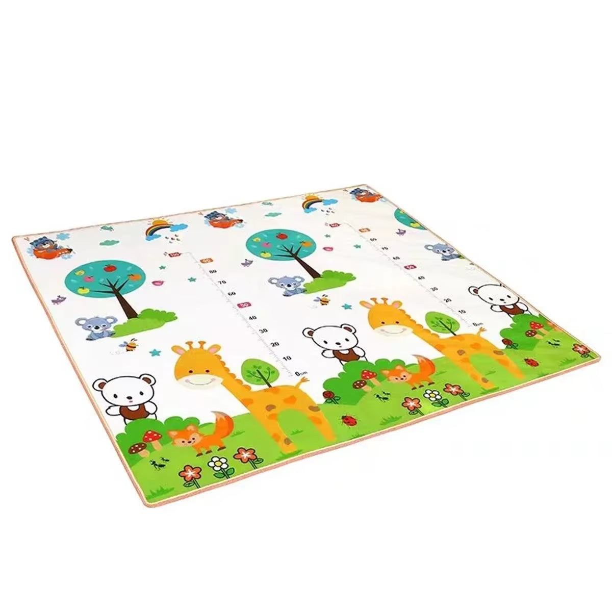 Double Sided Pattern Baby Activities Crawling Play Mats Non-Toxic EPE Baby Activity Gym Room Mat Game Mat for Children'S Mat Rug