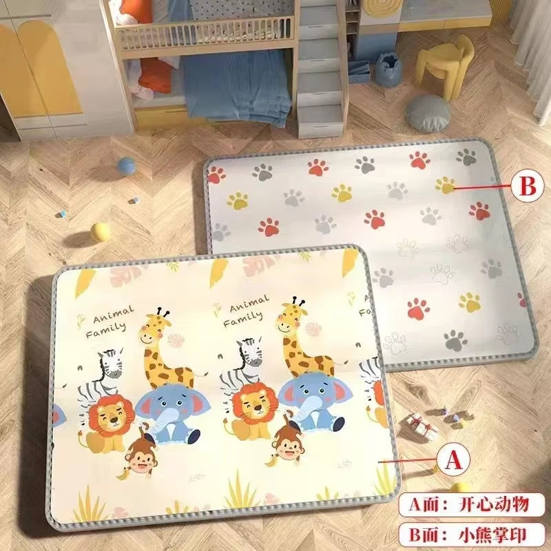Double Sided Pattern Baby Activities Crawling Play Mats Non-Toxic EPE Baby Activity Gym Room Mat Game Mat for Children'S Mat Rug