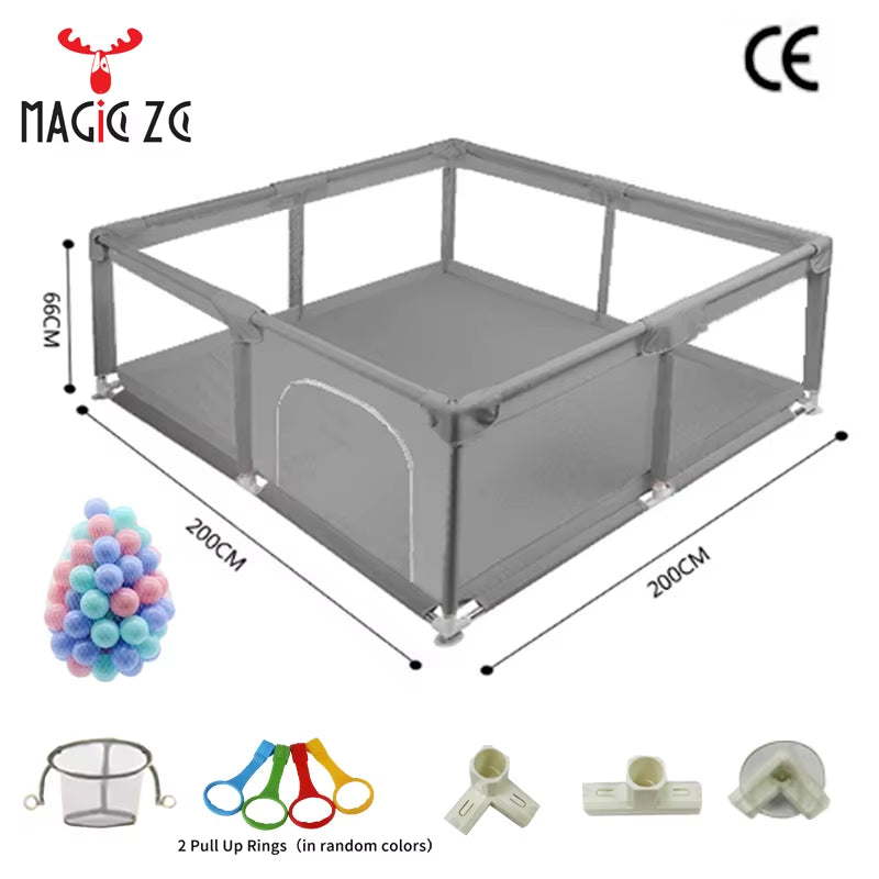 Baby Activity Playen Newborn Multiple Multiple Sizes Fun Set Independent Todler Play Area Baby Playen Apartment New Model Parent-Children Activities Children'S Activities High Products Safe Sustainable