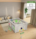 Foldable Sponge Baby Guardrail Crawling Play Mat Anti-Bump Protection Washable Playpen Indoor Children Household Safety