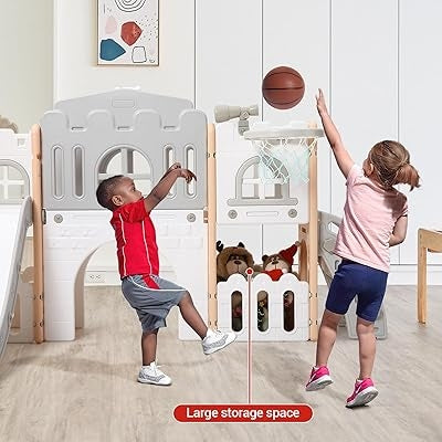 AdventureZone™ – 8-in-1 Indoor & Outdoor Toddler Playground