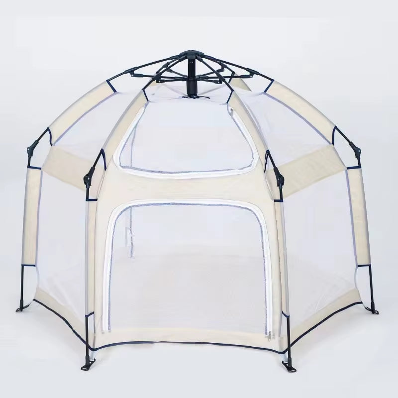 Popular Hexagonal Folding Activities Travel Games Fence Baby Safety Fence Sleeping and Games Arena Children'S Playground