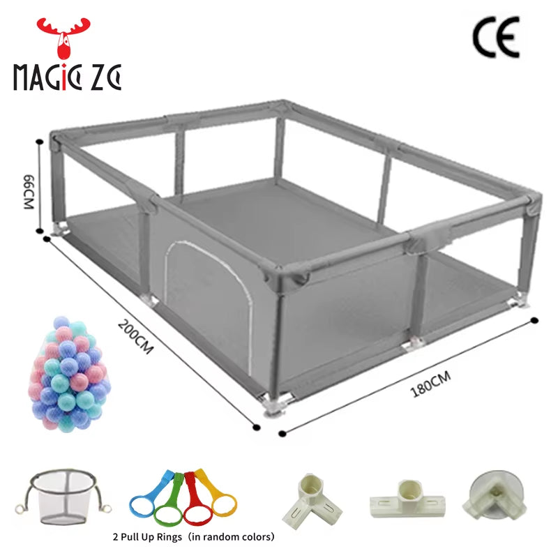 Baby Activity Playen Newborn Multiple Multiple Sizes Fun Set Independent Todler Play Area Baby Playen Apartment New Model Parent-Children Activities Children'S Activities High Products Safe Sustainable