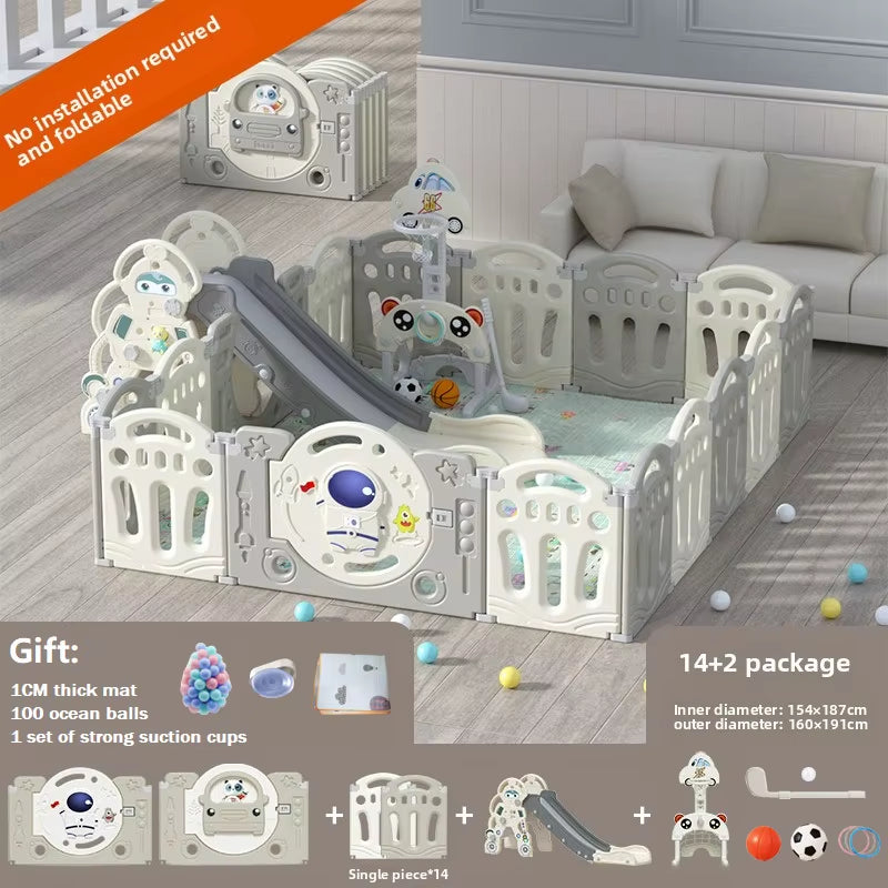 Baby Activity Playen Newborn Multiple Multiple Sizes Fun Set Independent Todler Play Area Baby Playen Apartment New Model Parent-Children Activities Children'S Activities High Products Safe Sustainable