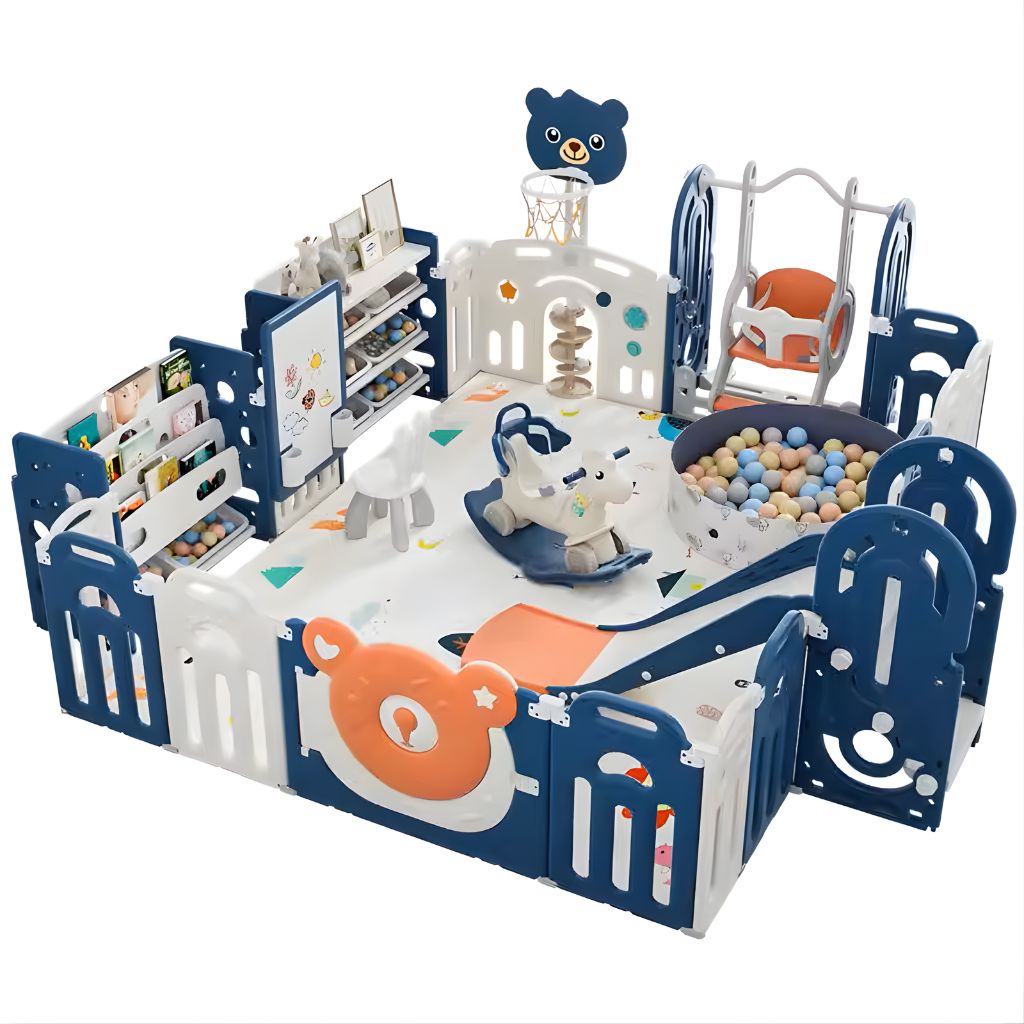 AdventurePark™ Bear 10-in-1 Indoor Playground