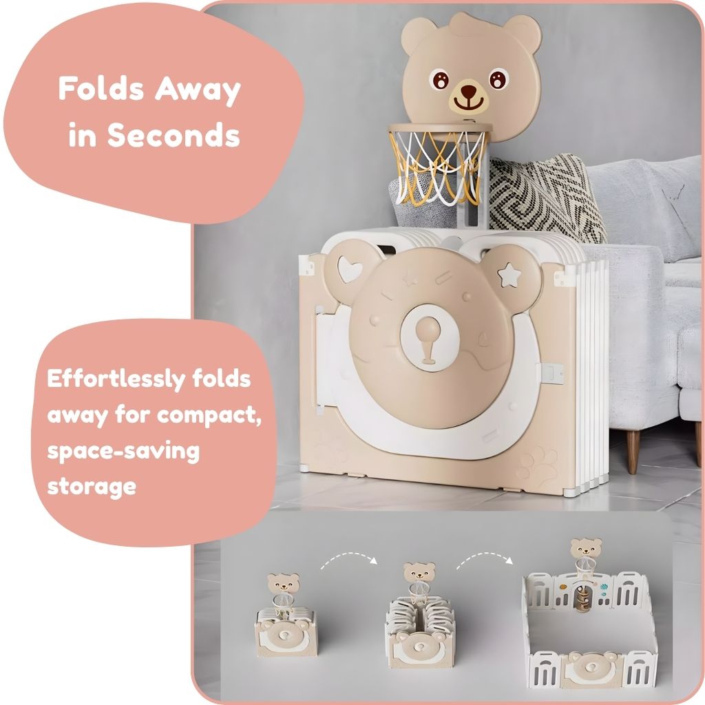 AdventurePark™ Bear 10-in-1 Indoor Playground