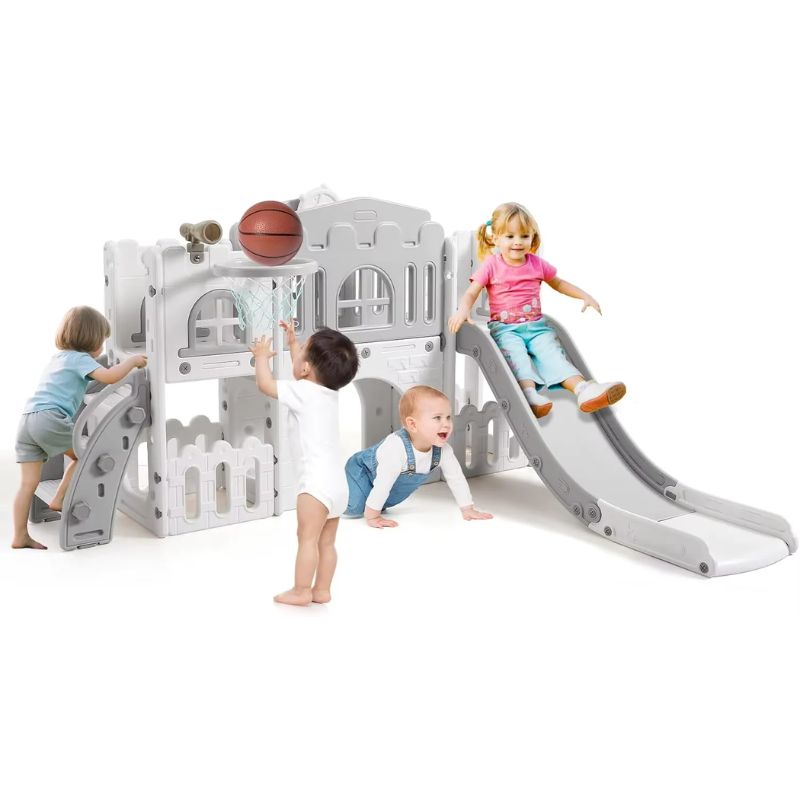 AdventureZone™ – 8-in-1 Indoor & Outdoor Toddler Playground