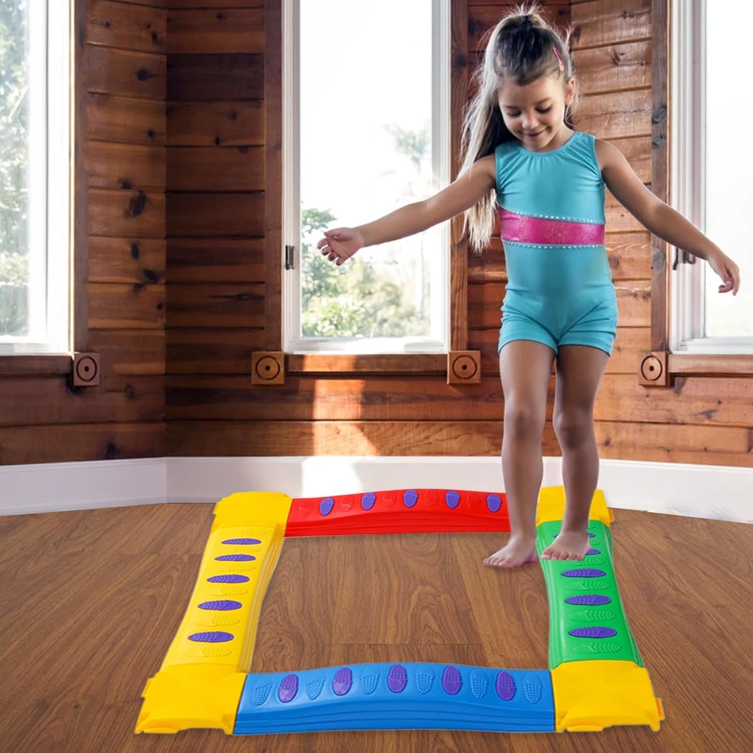 BalanceTrail™ – Kids Balance Beam Set