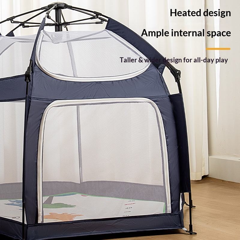 SunNest™ – Foldable Baby Beach & Travel Playpen