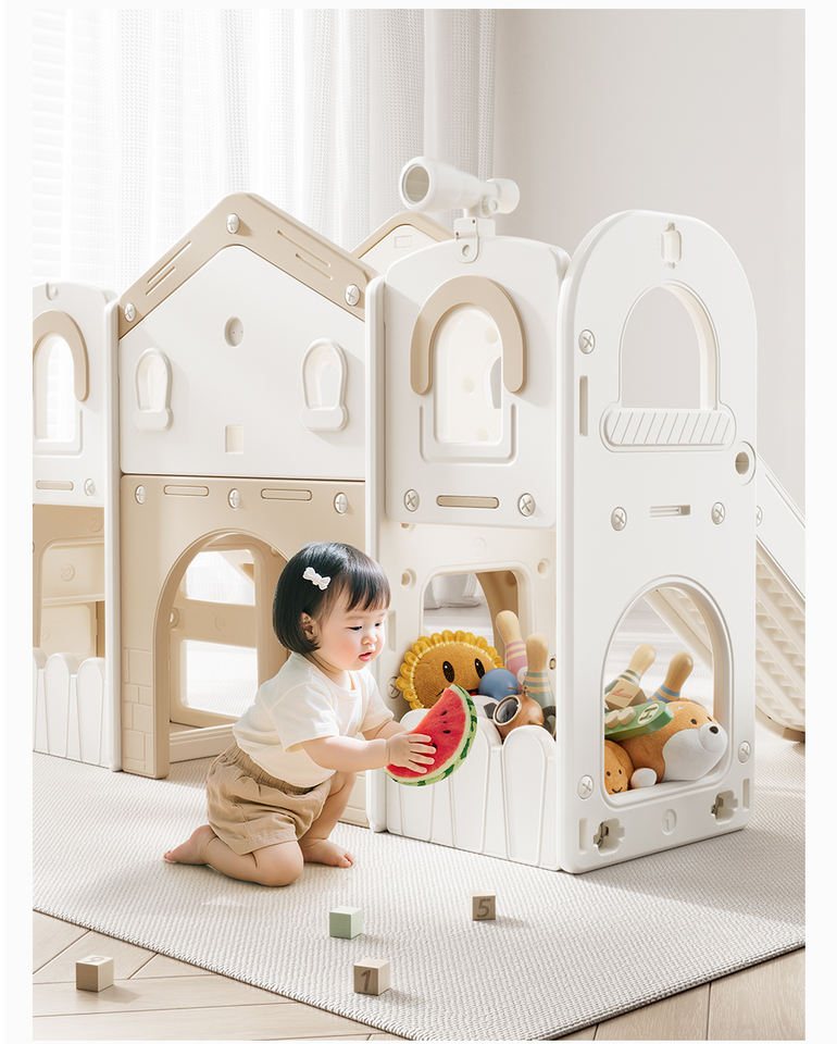 PlayVilla™ 8-in-1 Toddler Activity Playground