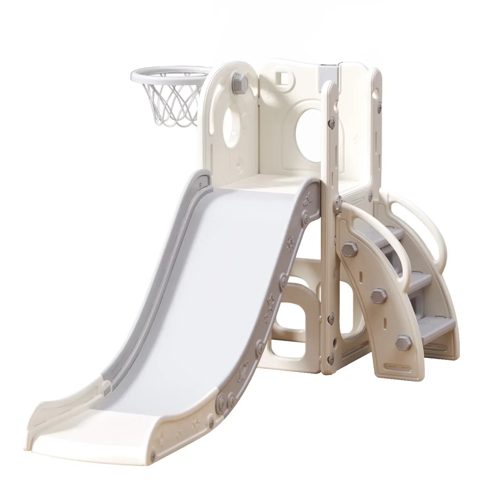 PlaySlide™ 4-in-1 Indoor Toddler Slide & Activity Playset