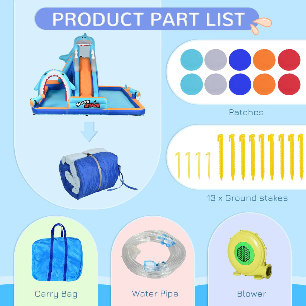 SharkSplash™ – Giant Inflatable Water Park