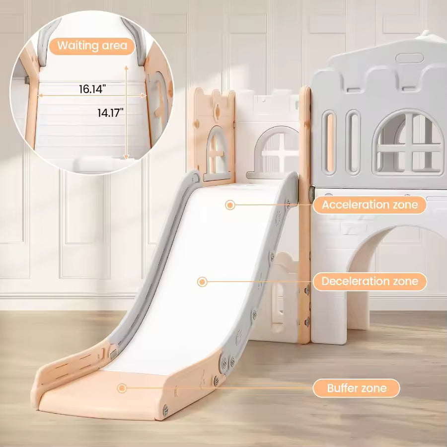 Nubely - AdventureZone™ – 8-in-1 Indoor & Outdoor Toddler Playground - Playground -