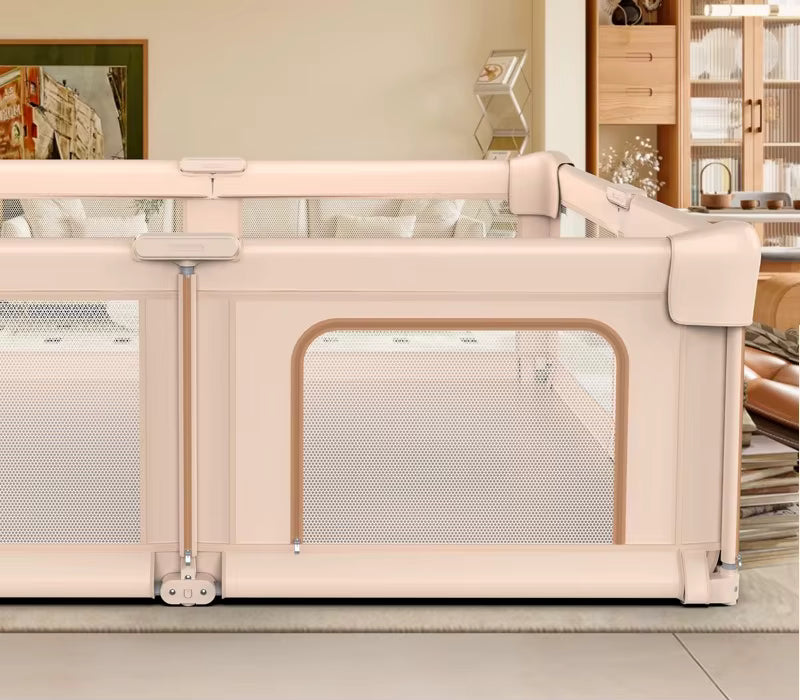 PlaySafe™ – Foldable Baby Playpen with Breathable Mesh