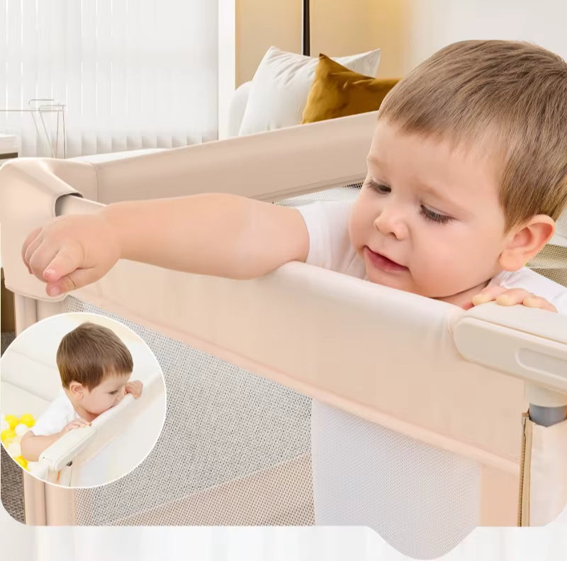 PlaySafe™ – Foldable Baby Playpen with Breathable Mesh