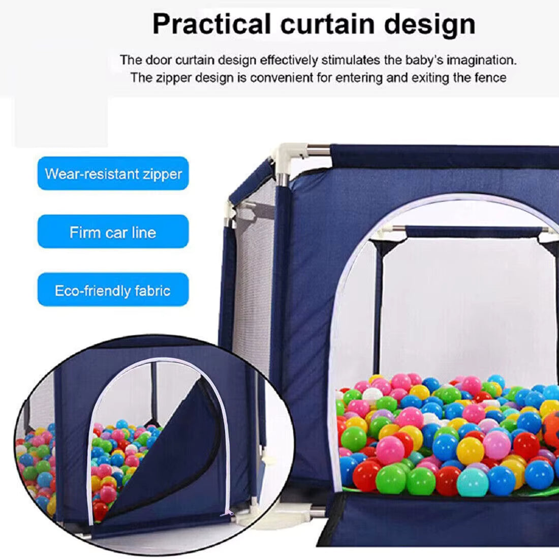 PlayGuard™ – Breathable Mesh Baby Playpen