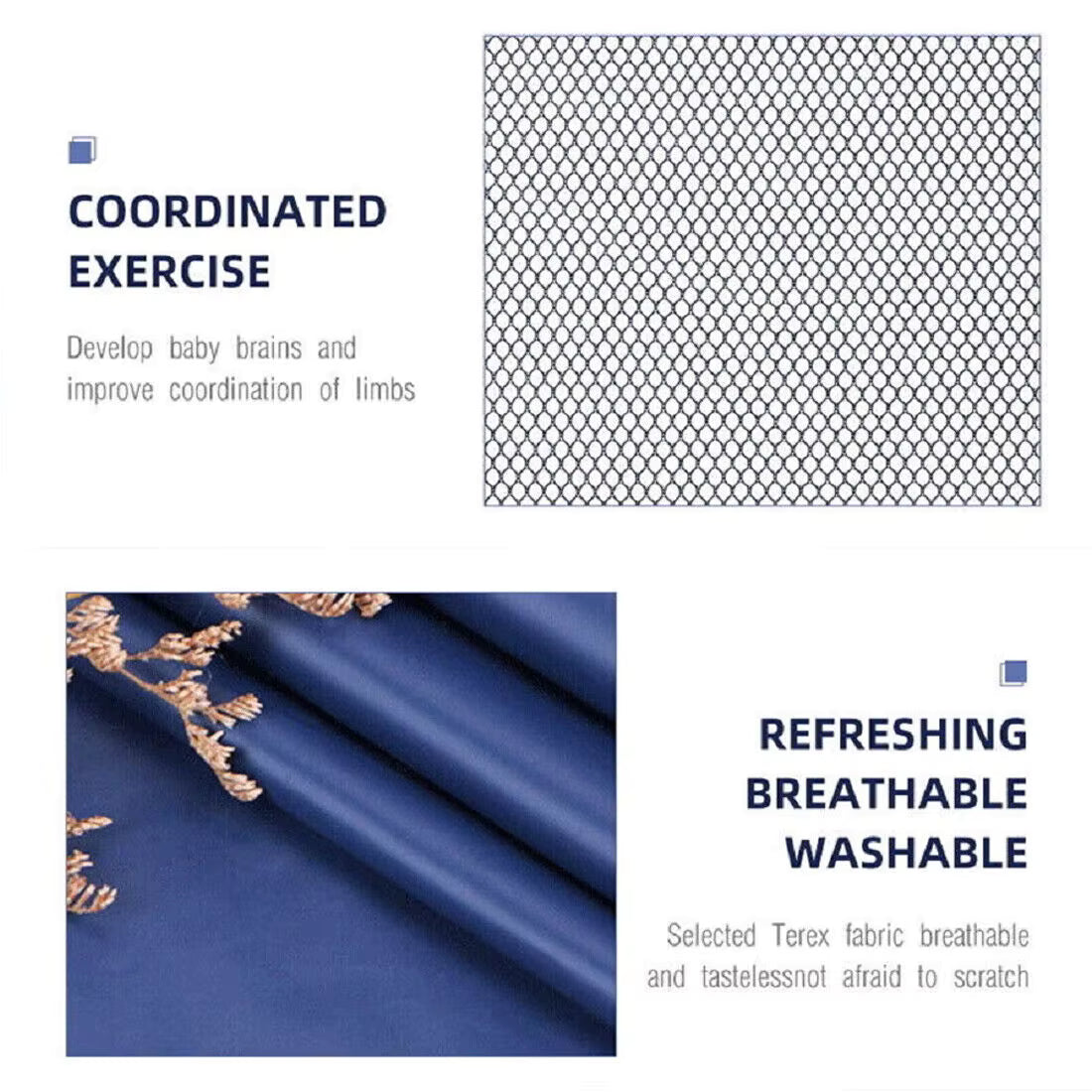 PlayGuard™ – Breathable Mesh Baby Playpen
