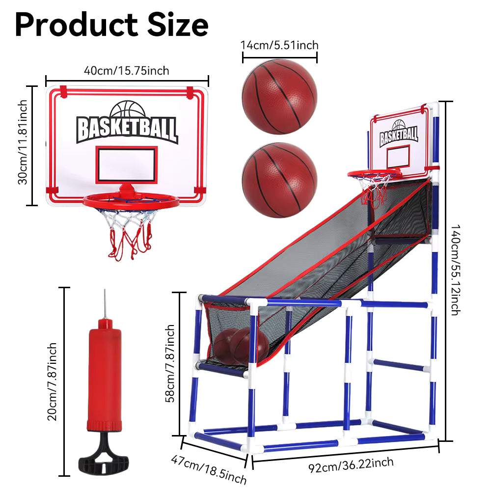 HoopMaster™ – Kids Indoor Arcade Basketball Game