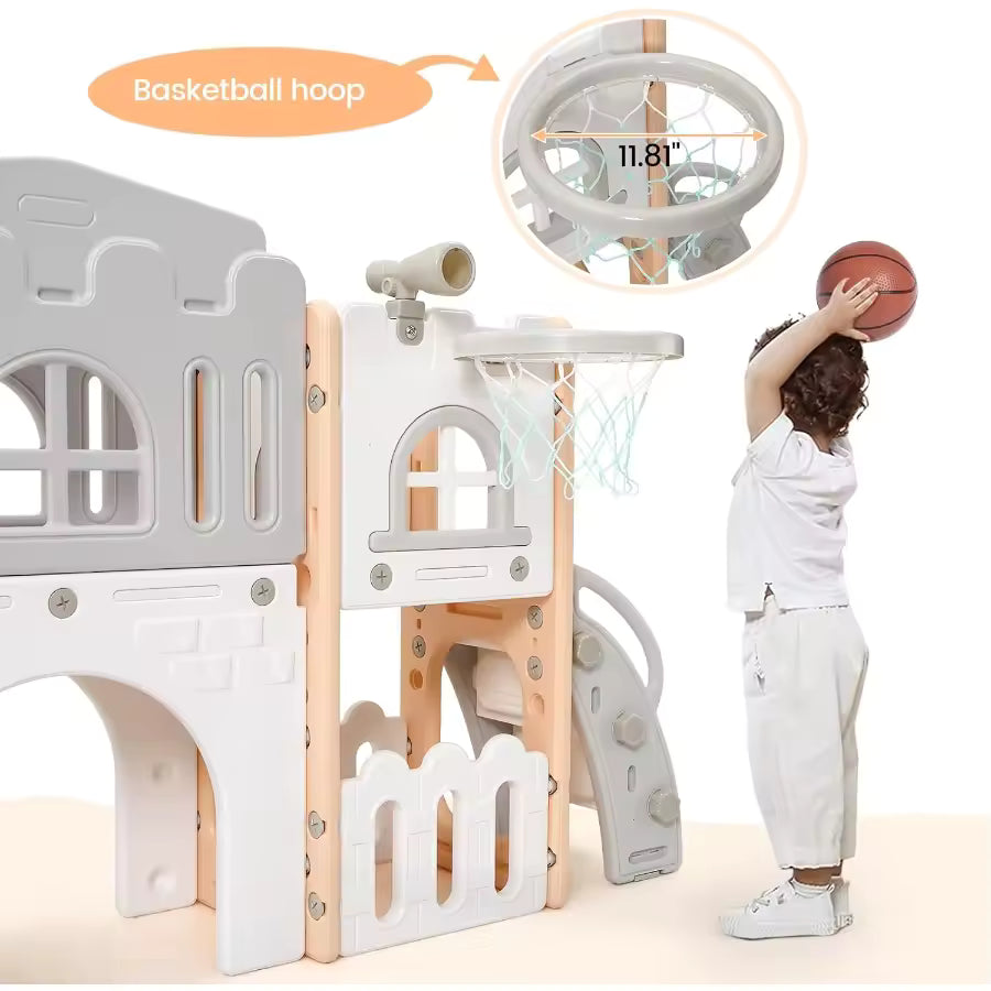 Nubely - AdventureZone™ – 8-in-1 Indoor & Outdoor Toddler Playground - Playground -