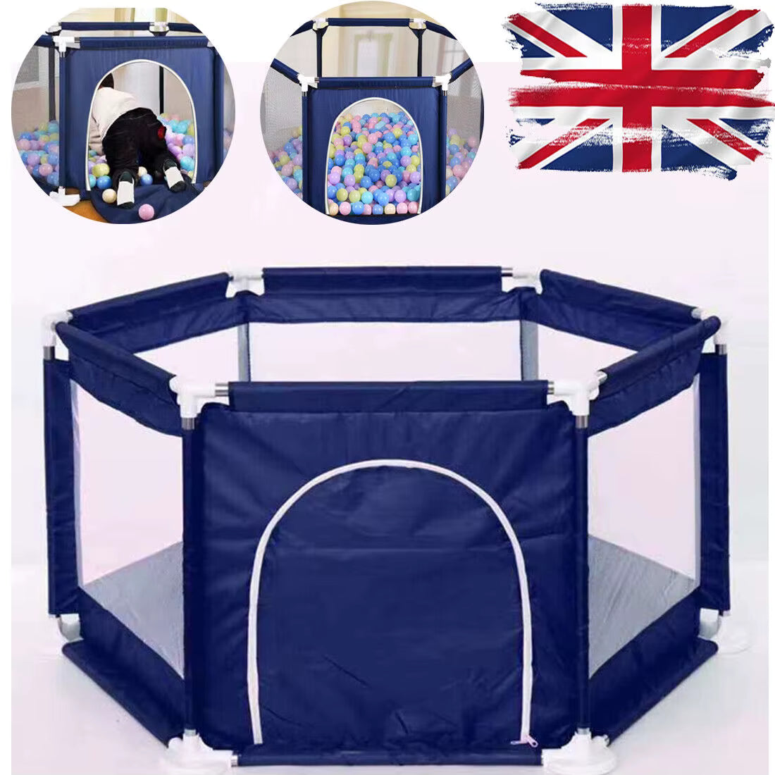 PlayGuard™ – Breathable Mesh Baby Playpen