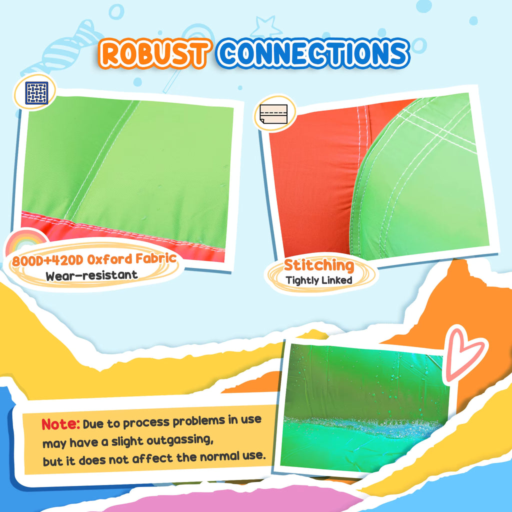 CastleBounce™ – Inflatable Bouncy Castle with Slide & Hoop