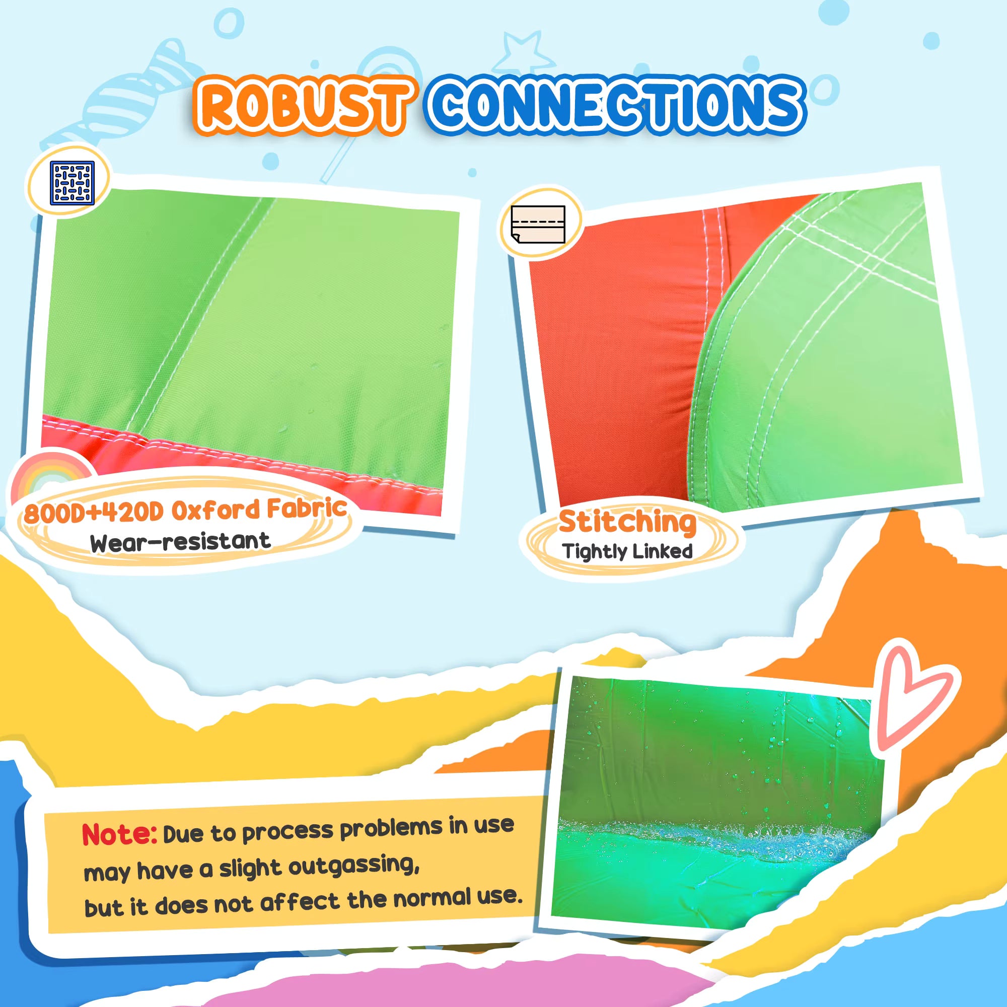 CastleBounce™ – Inflatable Bouncy Castle with Slide & Hoop