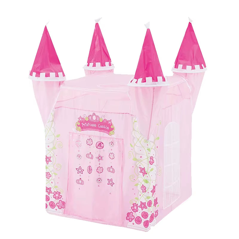 Child Toys Tents Princess Castle Play Tent Girl Princess Play House Indoor Outdoor Kids Housees Play Ball Pit Pool Playhouse