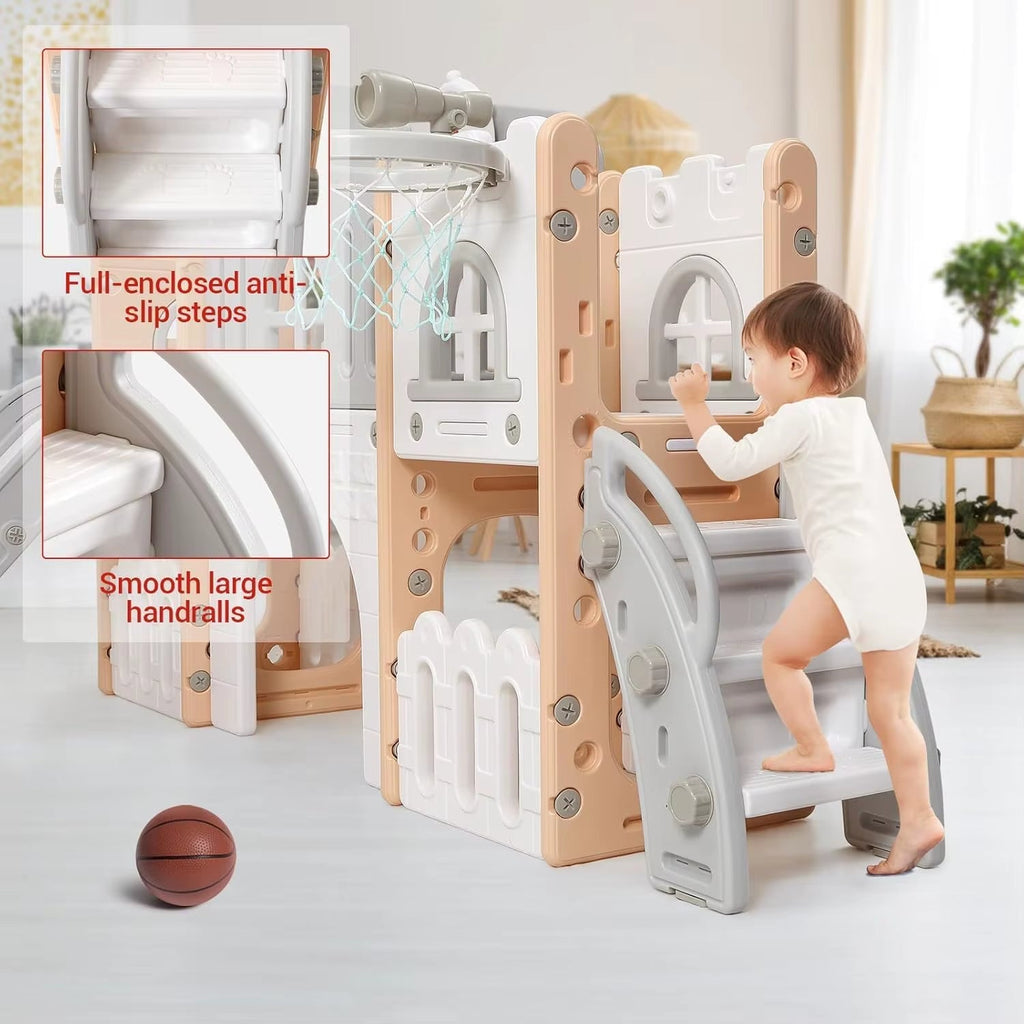 Nubely - AdventureZone™ – 8-in-1 Indoor & Outdoor Toddler Playground - Playground -