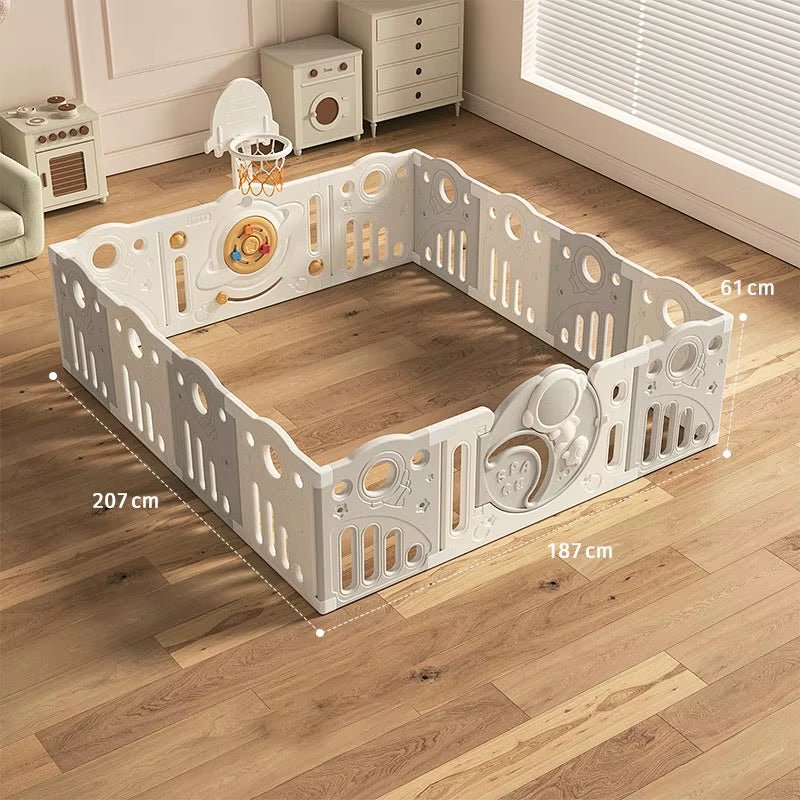 Nubely - AstroNest™ – Modular Astronaut Baby Playpen - 