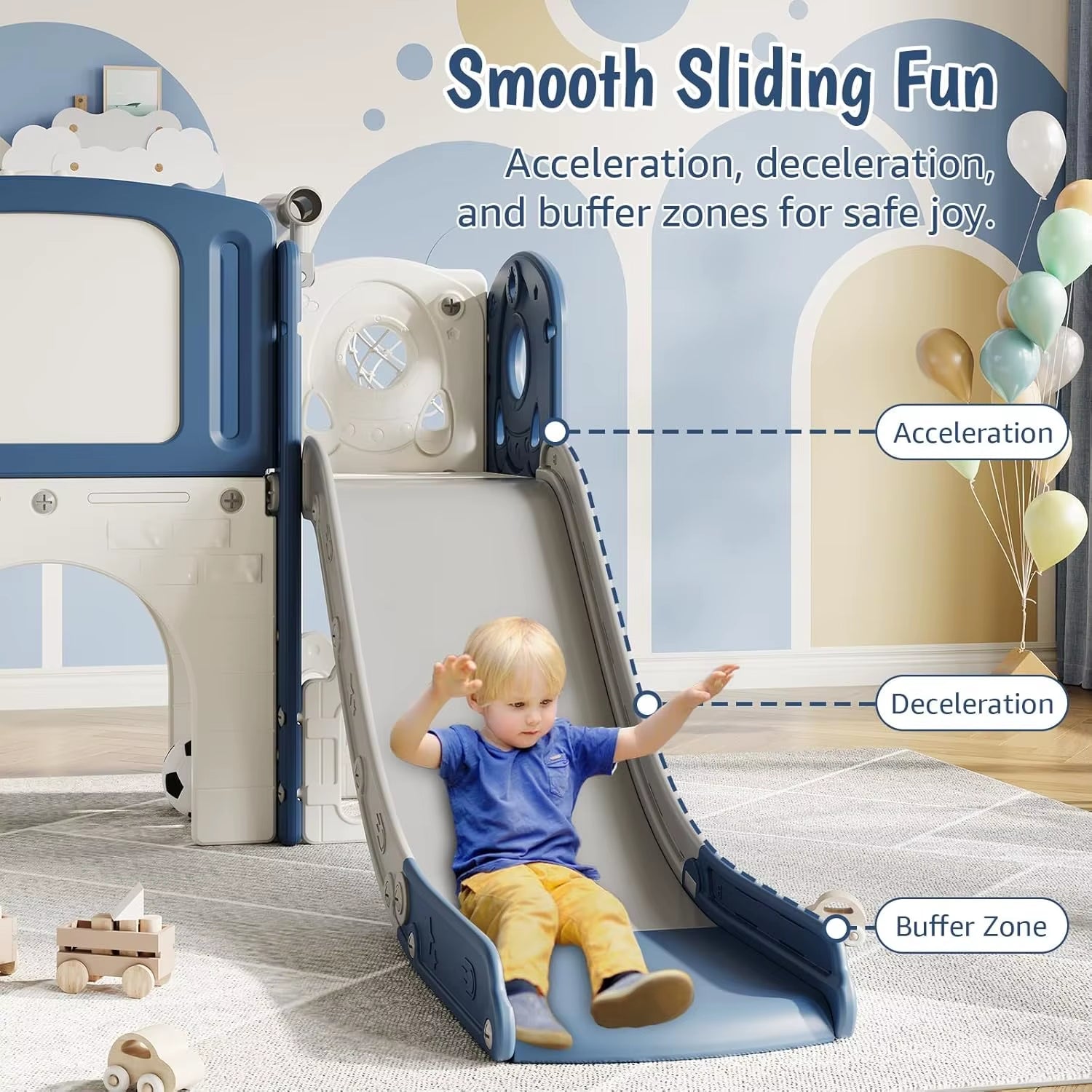 Nubely - AstroPark™ 8-in-1 Toddler Indoor Playground - Playground -