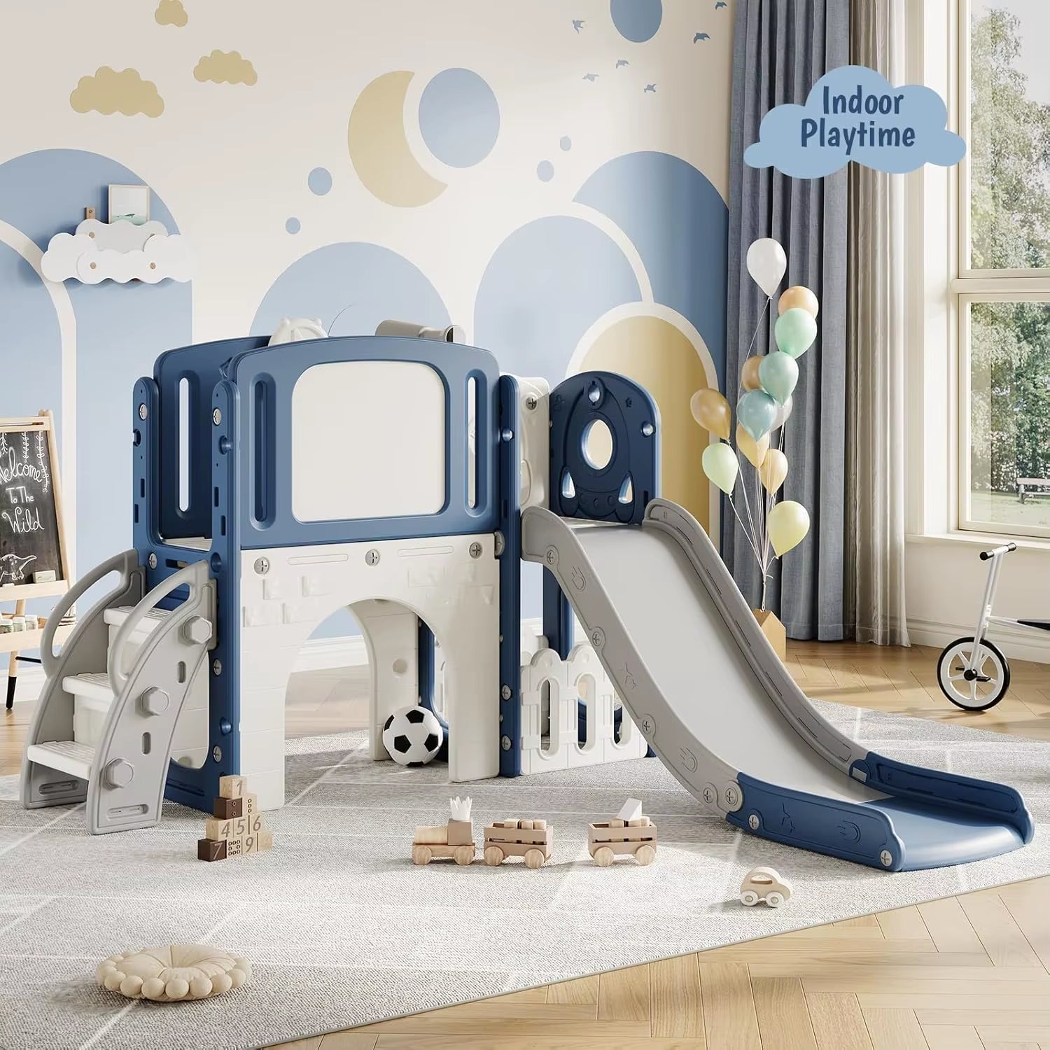 Nubely - AstroPark™ 8-in-1 Toddler Indoor Playground - Playground -