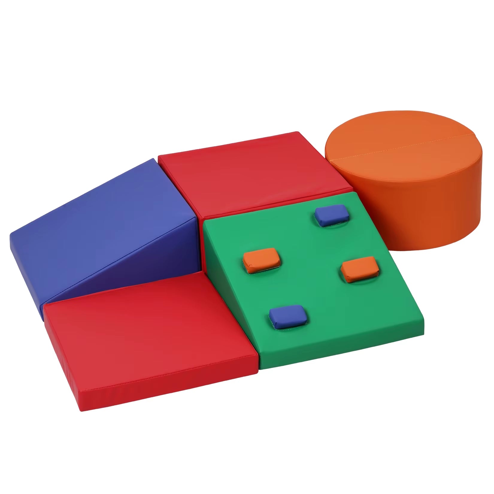 5Pcs Foam Climbing Blocks Soft Climbing Indoor Set Active Play Set for Children Climbing Crawling and Sliding Photography Tools