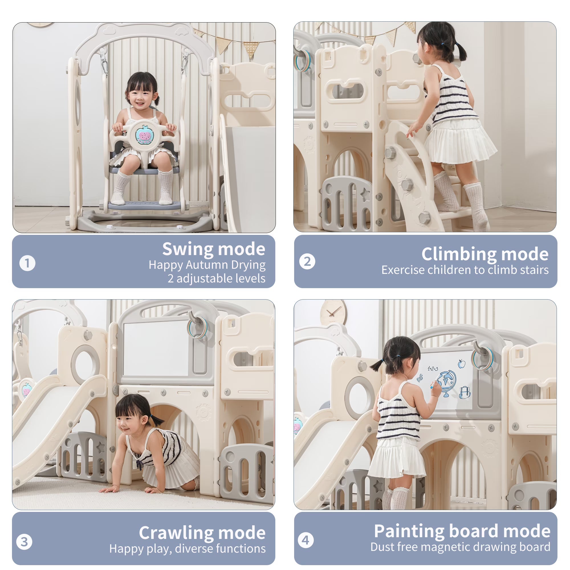 PlayWorld™ Pro – 12-in-1 Foldable Toddler Playground