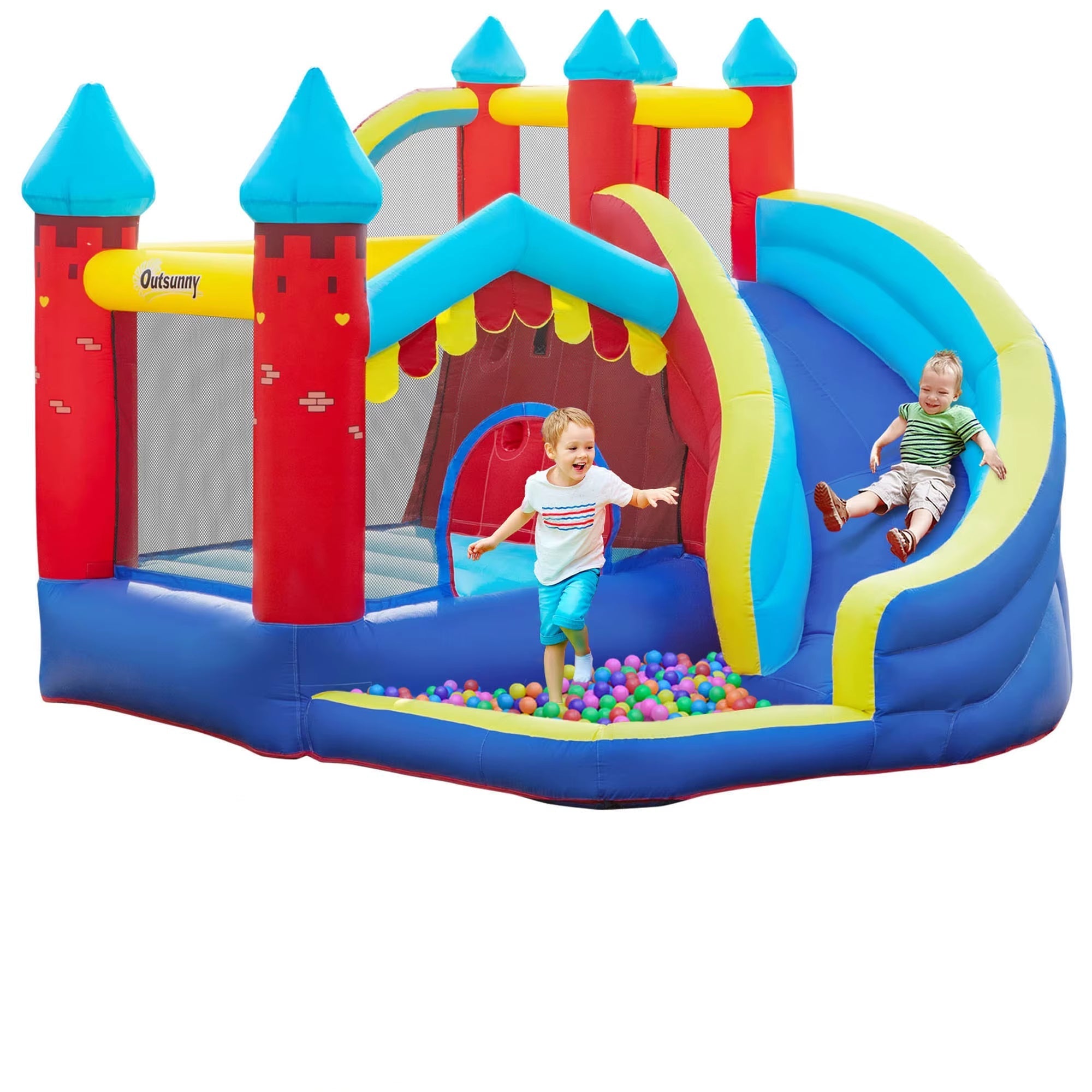 Nubely - MegaBounce™ – Inflatable Adventure Bouncy Castle - Playground -
