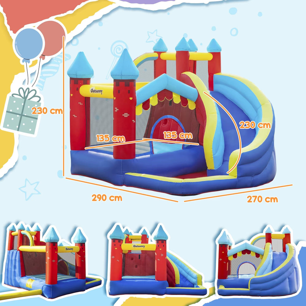 Nubely - MegaBounce™ – Inflatable Adventure Bouncy Castle - Playground -