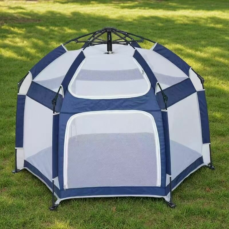 SunNest™ – Foldable Baby Beach & Travel Playpen