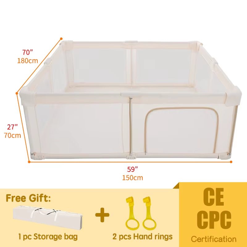 Nubely - PlayGo™ Lite – Foldable Portable Baby Playpen - Playpen -