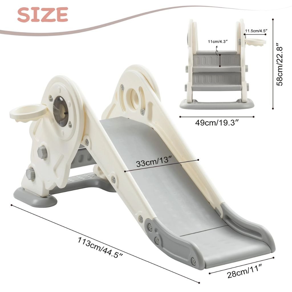 Nubely - PlaySlide™ Mini – 3-in-1 Toddler Slide & Climber - Playground -
