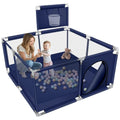 Nubely - PlaySquare™ – Large Square Baby Playpen for Safe Indoor & Outdoor Play - Playpen -