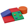 Nubely - SoftClimb™ 5-Piece Toddler Foam Climbing Blocks - Playground -